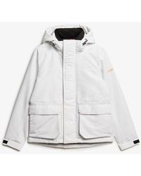 Superdry - & Co Loose Fit Logo Embossed Hood Ultimate Windbreaker Jacket - Lyst