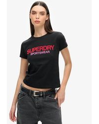 Superdry - & Co Sportswear Logo Fitted T-shirt - Lyst