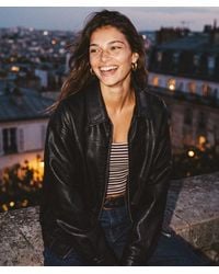 Superdry - & Co Collared Oversized Bomber Jacket - Lyst
