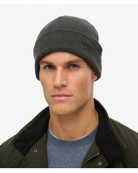Superdry - & Co Essential Logo Knitted Beanie Hat - Lyst
