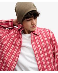 Superdry - Bench X & Co Bench Skater Check Long Sleeve Shirt - Lyst