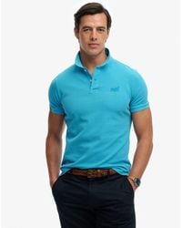 Superdry - Vintage Destroy Polo Shirt - Size: L - Lyst