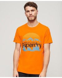 Superdry - Great Outdoors T-shirt Met Print - Lyst