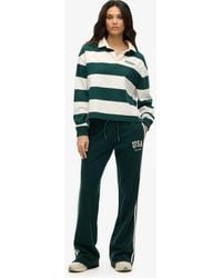 Superdry - Athletic Essentials Stripe Flare Joggers - Lyst