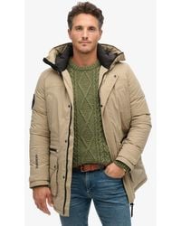 Superdry - City Gewatteerde Parka Jas - Lyst
