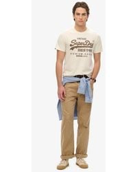 Superdry - & Co Vintage Logo Workwear Relaxed T-shirt - Lyst