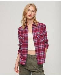 Superdry - Classic Check Lumberjack Flannel Shirt - Lyst