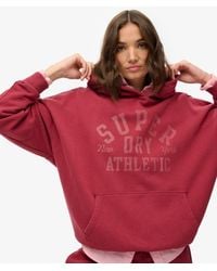 Superdry - Athletic Essentials Relaxed Hoodie - Lyst