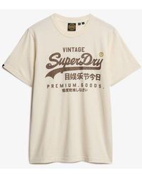 Superdry - & Co Vintage Logo Workwear Relaxed T-shirt - Lyst