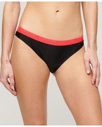 Superdry - Elastic Classic Bikini Bottom - Lyst