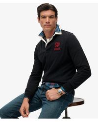 Superdry - & Co Vintage Athletic Jersey Rugby Top - Lyst