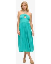 Superdry - & Co Cut Out Midi Dress - Lyst