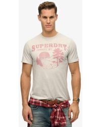 Superdry - & Co Lo-fi Outdoor Mono Relaxed T-shirt - Lyst