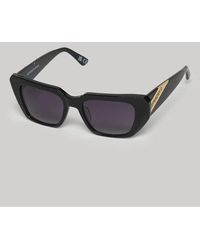 Superdry - Classic Brand Print Sdr 90s Angular Sunglasses - Lyst