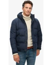 Superdry - & Co Everest Short Hooded Puffer Jacket - Lyst