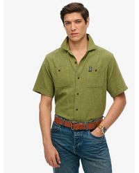 Superdry - & Co The Merchant Store - Short Sleeve Textured Shirt - Lyst