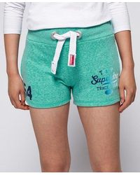 Superdry - Track & Field Lite Shorts Lolly Snowy - Lyst
