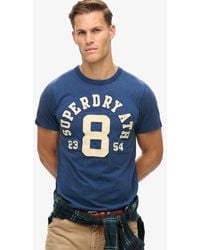 Superdry - Pour des s impression du logo t-shirt à manches courtes vintage athletic - Lyst