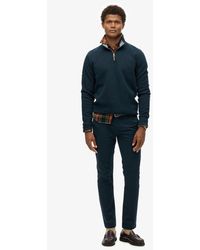 Superdry - & Co Core Pique Half Zip Sweatshirt - Lyst