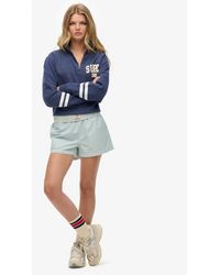 Superdry - & Co Organic Cotton Stripe Elasticated Shorts - Lyst