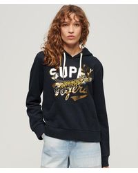 Superdry - & Co Reworked Classics Graphic Hoodie - Lyst