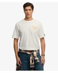 Superdry - & Co Heritage Biker Loose T-shirt - Lyst