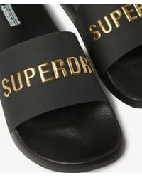 Superdry - & Co Logo Pool Sliders - Lyst