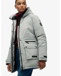 Superdry - City Padded Parka Jacket - Lyst