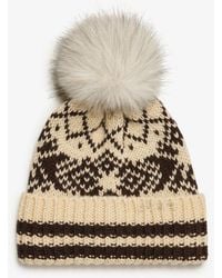 Superdry - & Co Outdoors Fairisle Beanie Hat - Lyst