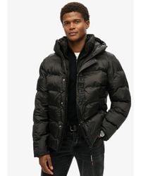 Superdry - & Co Hooded City Graphic Puffer Jacket - Lyst