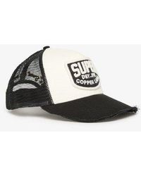 Superdry - Casquette camionneur en maille filet - Lyst