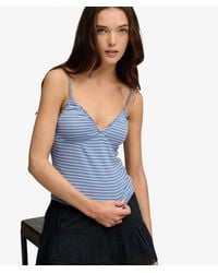 Superdry - Athletic Essentials V-hals Wafel Camitop - Lyst
