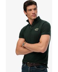 Superdry - & Co Vintage Athletic Embroidered Polo Shirt - Lyst