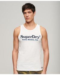 Superdry - Vintage Venue Classic Vest Top - Lyst