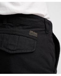 Superdry - & Co Tapered Washed Chino Trousers - Lyst