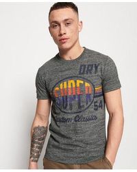 Superdry - Custom Classics T-Shirt Flint Grit - Lyst