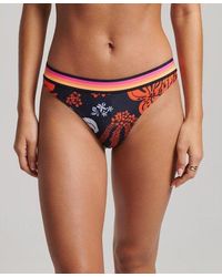 Superdry - Vintage Logo Recycled Bikini Briefs - Lyst