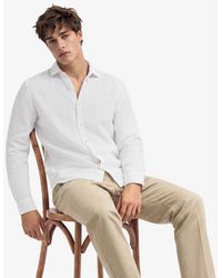Superdry - & Co Riviera Long Sleeve Linen Shirt - Lyst