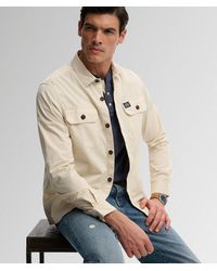 Superdry - & Co Two Pocket Overshirt - Lyst