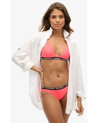 Superdry - & Co Elastic Classic Bikini Bottom - Lyst