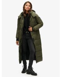 Superdry - Ripstop Longline Puffer Coat - Lyst