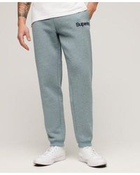 Superdry - Classic Embroidered Core Logo Wash joggers - Lyst