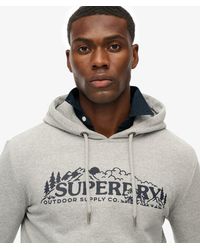 Superdry - & Co Outdoor Scene Relaxed Hoodie - Lyst