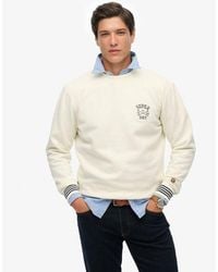 Superdry - & Co Athletic Club Crew Sweatshirt - Lyst