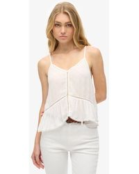 Superdry - & Co Ladder Trim Cami Top - Lyst