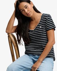 Superdry - & Co Studios Slub Embroidered T-shirt - Lyst