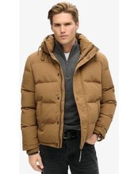 Superdry - & Co Everest Short Hooded Puffer Jacket - Lyst