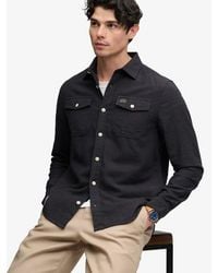 Superdry - Herringbone Workwear Shirt - Lyst