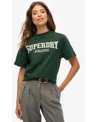 Superdry - & Co Athletic Essentials Oversized T-shirt - Lyst