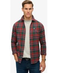 Superdry - & Co Long Sleeve Cotton Lumberjack Shirt - Lyst